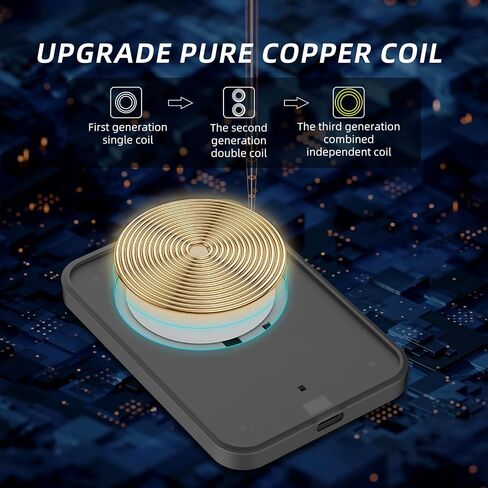 شاحن لاسلكي، قاعدة شحن لاسلكية بحد أقصى 15 واط متوافقة مع iPhone 13/14/12/11/Pro/Pro Max/X/XR/8 AirPads/AirPads Pro Samsung Galaxy Series Huawei والمزيد in Kuwait