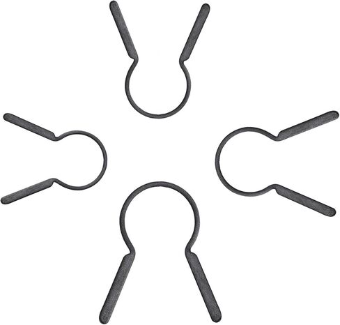طقم مفتاح ربط مرشح عدسة الكاميرا 4 قطع من NEWKS، مجموعة أدوات مفاتيح إزالة معدنية مطلية بالمطاط، تناسب مرشح CPL/UV/ND 48-55،58-62،67-72،77-82 مم لعدسة Canon، Nikon، Sony، Fujifilm، أوليمبوس وغيرها من كاميرات DSLR in Kuwait