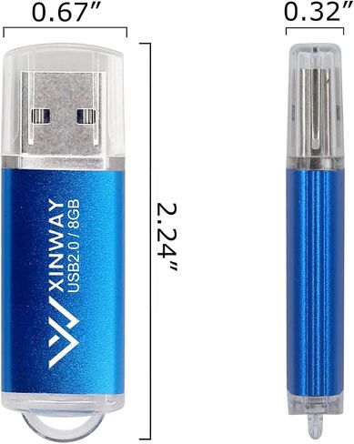 64GB USB 2.0 Flash Drives Thumb Drives Memory Stick Jump Drive Zip Drive, 5 Pack Mixed Colors: Black Blue Green Gold Purple in Saudi Arabia