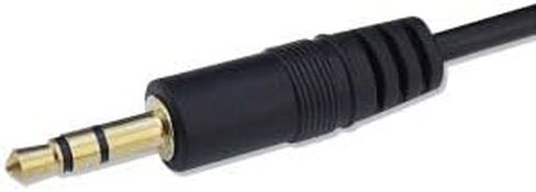 Traovien DC 3.5 ملم 3 أقطاب ذكر إلى ذكر تيار مستمر صوت ستيريو 3 أقطاب 90 درجة كابل تمديد بزاوية للهواتف المحمولة وأجهزة الكمبيوتر المحمولة وطاولة MP3 والمزيد (قطعتان) (3 أقطاب M بيند/3 أقطاب M مستقيم) in Kuwait