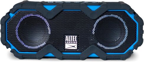 Altec Lansing LifeJacket Mini - Waterproof Bluetooth Speaker with Lights, Portable Wireless Speaker for Pool, Beach, Hiking, Sports, Camping, 16 Hour Playtime, Floats in Water in Saudi Arabia