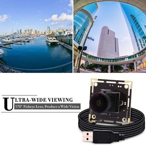 وحدة كاميرا USB SVPRO 5 ميجابكسل Aptina MI5100 USB مع كاميرا خالية من التشويش 100 درجة، لوحة كاميرا عالية الدقة 2592 × 1944 مع حقيبة صغيرة، كاميرا استنساخ عالية الألوان in Kuwait