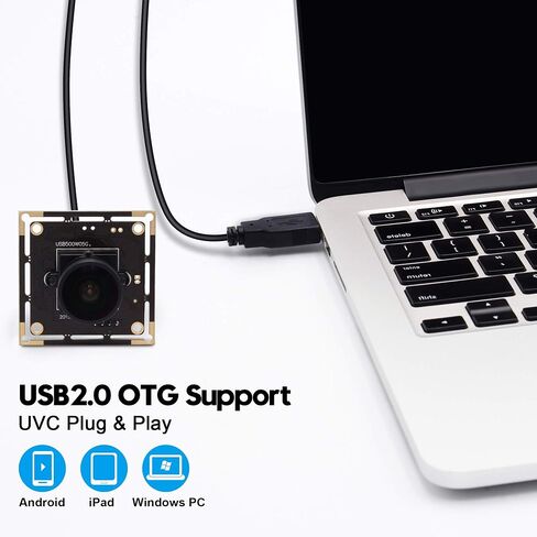 وحدة كاميرا USB SVPRO 5 ميجابكسل Aptina MI5100 USB مع كاميرا خالية من التشويش 100 درجة، لوحة كاميرا عالية الدقة 2592 × 1944 مع حقيبة صغيرة، كاميرا استنساخ عالية الألوان in Kuwait