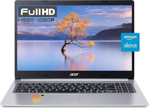 acer Aspire 5 Slim Laptop, 15.6" FHD IPS, AMD Ryzen 3 3350U Quad-Core Mobile Processor, 20 GB DDR4 RAM, 1 TB SSD, WiFi 6, Backlit KB, Fingerprint Reader, HDMI, Amazon Alexa, Windows 11 in Saudi Arabia