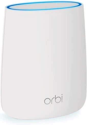 NETGEAR Orbi Whole Home Wifi System Add-On Satellite - White (Renewed) in Saudi Arabia