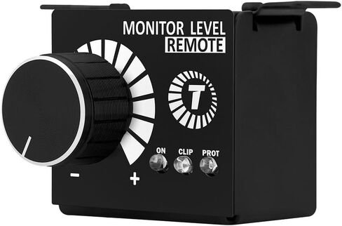 Taramps Monitor Level Remote Controller Volume Regulator Bass Knob Exclusively for Taramps Specific Amplifier, Volume Remote, Black, Small, Adjuster Integrated LEDs: On, Clip and Protection. in Saudi Arabia