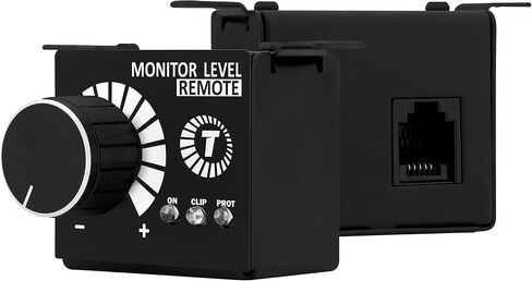 Taramps Monitor Level Remote Controller Volume Regulator Bass Knob Exclusively for Taramps Specific Amplifier, Volume Remote, Black, Small, Adjuster Integrated LEDs: On, Clip and Protection. in Saudi Arabia