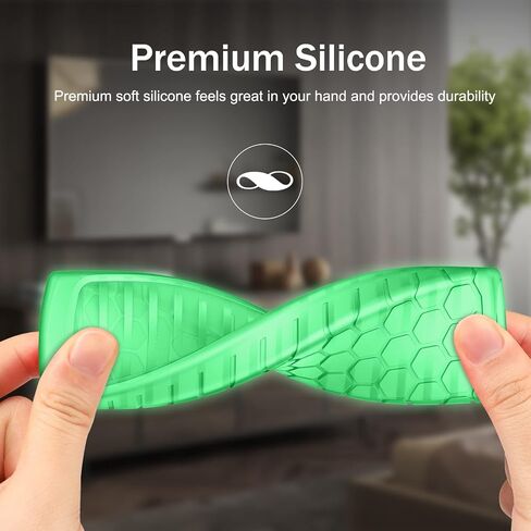 Fintie Silicone Case for Fire TV Alexa Voice Remote Enhanced, Dark Cyan in Saudi Arabia