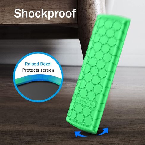Fintie Silicone Case for Fire TV Alexa Voice Remote Enhanced, Dark Cyan in Saudi Arabia