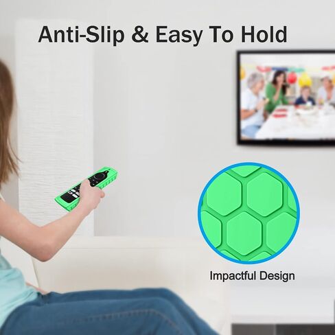Fintie Silicone Case for Fire TV Alexa Voice Remote Enhanced, Dark Cyan in Saudi Arabia