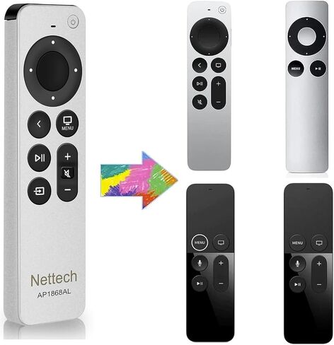 جهاز تحكم عن بعد بديل عالمي جديد متوافق مع تلفزيون ابل 4K/ الجيل 1 2 3 4/ HD A2169 A1842 A1625 A1427 A1469 A1378 A1218 مع وظيفة التحكم في التلفزيون in Saudi Arabia