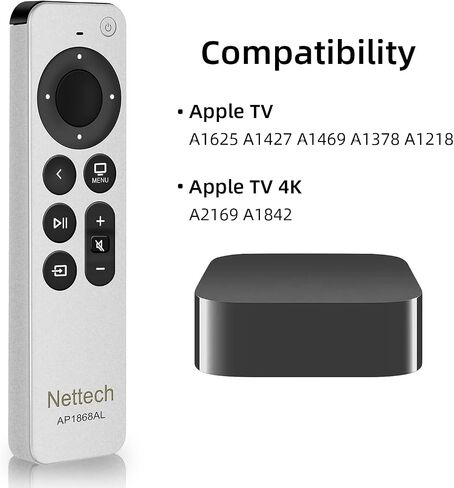 جهاز تحكم عن بعد بديل عالمي جديد متوافق مع تلفزيون ابل 4K/ الجيل 1 2 3 4/ HD A2169 A1842 A1625 A1427 A1469 A1378 A1218 مع وظيفة التحكم في التلفزيون in Saudi Arabia