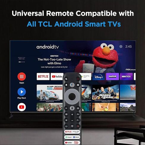 Newest Universal Remote Control Replacement for TCL Mini-LED QLED 4K UHD Smart TV 75R646 65R646 55R646 75S546 65S546 55S546 50S546 43S446 50S446 55S446 65S446 75S446 85S446 (No Voice Function) in Kuwait