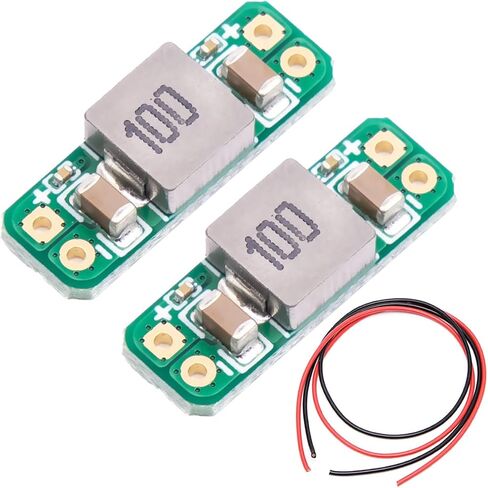 DKARDU 2 قطعة وحدة فلتر LC 5-50 فولت مصدر طاقة 3A فلتر مع كابل أحمر وأسود لجهاز إرسال FPV VTX FPV Racing Drone Quadcopter in Saudi Arabia