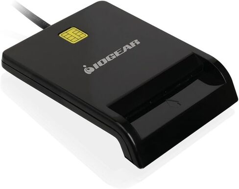 IOGEAR USB Common Access Card (CAC) Reader - EMV Level 1/ 4.1 Compliant - PC/SC version 1.0/2.0 - Class A, B, and C (5V / 3V / 1.8V) - T0, T1 Protocol - Compatible MS USB-CCID Driver - GSR212 in Saudi Arabia