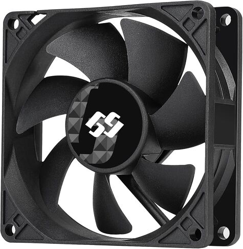 مروحة Bgears b-BlasterPWM 80 مم 2 محمل كروي PWM مع تدفق هواء فائق يبلغ 98 CFM. UL، CE، FCC، RoHS، الوصول إلى مروحة PWM عالية السرعة المعتمدة in Kuwait