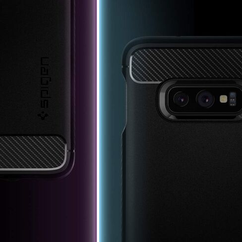 Spigen Rugged Armor مصمم لحافظة Samsung Galaxy S10e (2019) - أسود مطفي in Saudi Arabia