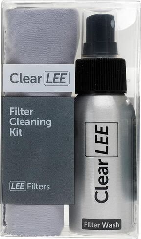 مجموعة تنظيف مرشحات لي، تتضمن زجاجة رذاذ غسيل فلتر ClearLEE سعة 50 مل وقطعة قماش تنظيف من الألياف الدقيقة in Kuwait
