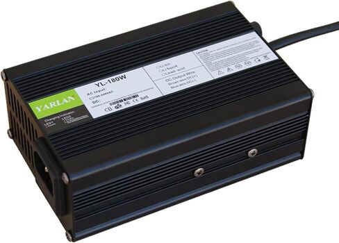 54.6V 2A Charger for 13S 48V Lithium Li-ion Battery Pack with DC 5.5x2.1mm / 5.5x2.5mm Plug in Kuwait