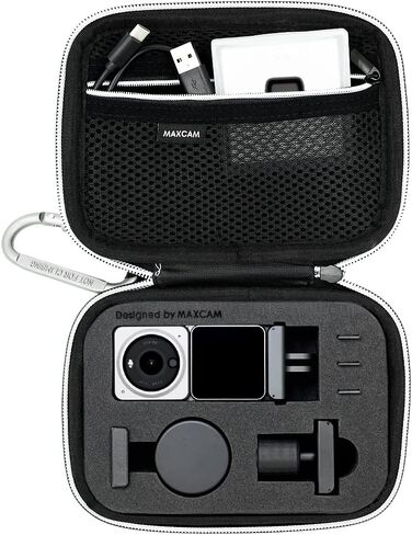 MAXCAM Carrying Small Case Compatible with DJI Action 2 Dual-Screen Combo in Kuwait