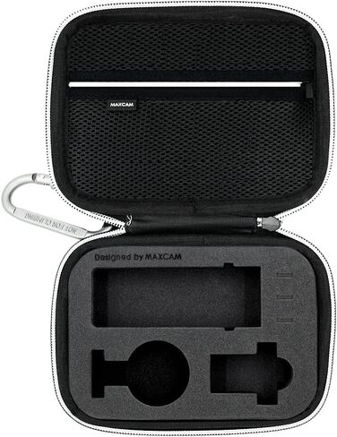 MAXCAM Carrying Small Case Compatible with DJI Action 2 Dual-Screen Combo in Kuwait