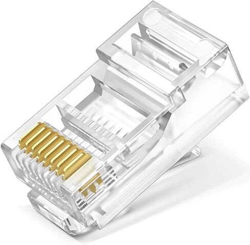 100 قطعة من موصلات تجعيد Cat6، Cat5E in Saudi Arabia