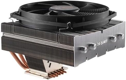 كن هادئاً! مبرد وحدة المعالجة المركزية Shadow Rock TF 2 160W TDP | متوافق مع إنتل 775 / 115x / 1200/1366 / 2011(-3) مربع ILM / 2066 | متوافق مع AMD AM2 / AM3 / AM4 / FM1 / FM2 | أسود | BK003 in Saudi Arabia