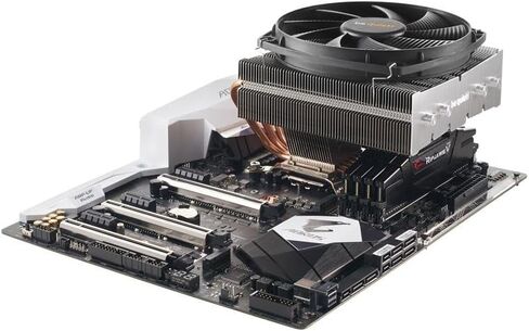 كن هادئاً! مبرد وحدة المعالجة المركزية Shadow Rock TF 2 160W TDP | متوافق مع إنتل 775 / 115x / 1200/1366 / 2011(-3) مربع ILM / 2066 | متوافق مع AMD AM2 / AM3 / AM4 / FM1 / FM2 | أسود | BK003 in Saudi Arabia