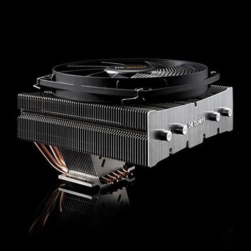 كن هادئاً! مبرد وحدة المعالجة المركزية Shadow Rock TF 2 160W TDP | متوافق مع إنتل 775 / 115x / 1200/1366 / 2011(-3) مربع ILM / 2066 | متوافق مع AMD AM2 / AM3 / AM4 / FM1 / FM2 | أسود | BK003 in Saudi Arabia