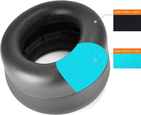 PS5 Cooling Gel Ear Pads - defean Replacement Ear Cushion Cover Cushion Compatible with Sony ps5 Wireless Headphone, Pulse 3D Wireless Headset, Vsilky Cool Fabric, High-Density Noise Cancelling Foam in Kuwait
