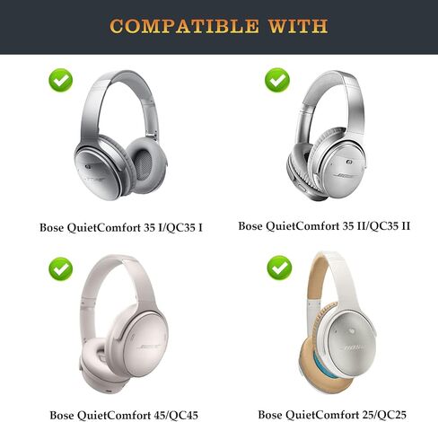 QuietComfort 35 I II Metal Hinge Swivel as Same as the OEM QC35 Hinge Replacement Parts Accessories Compatible with Bose Quiet Comfort 35/Quiet Comfort 35 II/QC35/QC35 II/QC45/QC25 Headphones (Black) in Kuwait