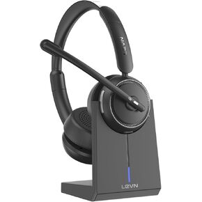 سماعة الرأس اللاسلكية LEVN مع ميكروفون للكمبيوتر الشخصي بدون دونجل USB in Kuwait