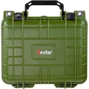 Eylar Small 10.62" Gear, Equipment, Hard Camera Case Waterproof with Foam (Black) TSA Standards in Saudi Arabia