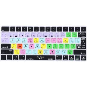 غطاء لوحة المفاتيح XSKN Magic Keyboard Final Cut Pro X Shortcut، XSKN متين FCPX Hotkeys سيليكون لوحة المفاتيح للوحة المفاتيح Apple Magic MLA22LL/A، MLA22B/A (إصدار الولايات المتحدة والاتحاد الأوروبي) in Kuwait