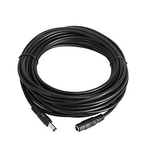 Hiseeu 30ft (10m) كابل تمديد الطاقة DC، 5.5 مم × 2.1 مم، سلك تمديد 12 فولت لكاميرات الأمان، كاميرا IP، DVR مستقل، شاشة LED، جهاز التوجيه، طابعة الفاتورة