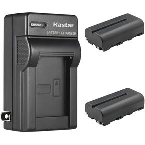 Kastar NP-F550 / NP-F570 AC Wall Battery Charger Replacement for Desview P5Ⅱ DSLR, R5 5.5 inch Touchscreen, R5Ⅱ Camera Field Monitor, R6 UHB 5.5'' Ultra High-Brightness Touchscreen Monitor in Kuwait