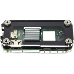 C4Labs Zebra Zero Heatsink Case for the Raspberry Pi Zero 2 - Three Pack, Classic Wood in Kuwait