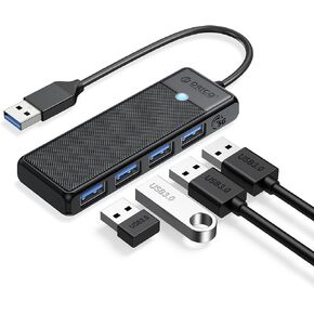 ORICO USB C to USB Adapter 4 Port USB C Hub with 1 * 100W Power Delivery 1* USB C 3.0 Data Port 2* USB 3.0 Data Ports, USB C Splitter for MacBook Pro, MacBook Air, iPad Pro, XPS, and More
