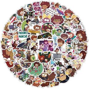 مجموعة 64 قطعة من ملصقات الرسوم المتحركة البرمائية، ملصقات مقاومة للماء من الفينيل لبرنامج تلفزيوني أمريكي كرتوني لزجاجة المياه، والكمبيوتر المحمول، والهاتف، ولوح التزلج، ودفتر القصاصات، وهدايا غوتير للأطفال والمراهقين والبالغين لمستلزمات الحفلات... in Kuwait