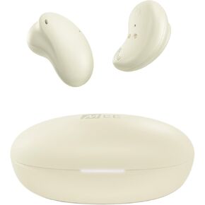 سماعات أذن MEE audio Pebbles True اللاسلكية - بلوتوث 5.3 سماعات رأس خفيفة الوزن داخل الأذن مع ميكروفون سماعة رأس وتقليل ضوضاء المكالمات للصالة الرياضية/التمارين/الرياضة والألعاب، ذهبي وردي in Kuwait