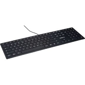 Cherry KC 6000 Slim Keyboard - USB Interface - English (US) - SX Keyswitch (Black) in Saudi Arabia