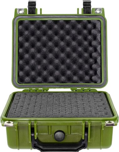Eylar Small 10.62" Gear, Equipment, Hard Camera Case Waterproof with Foam (Black) TSA Standards in Saudi Arabia