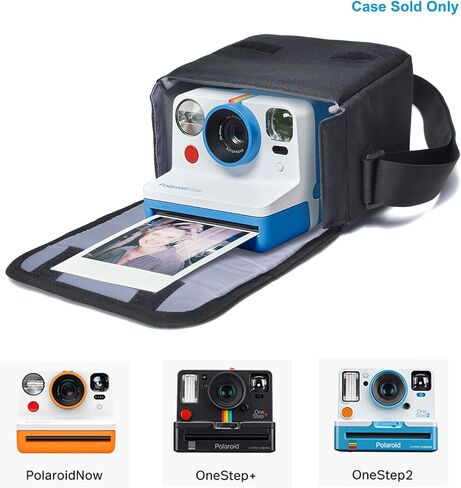 Cwatcun Carrying Camera Bag for Polaroid Box Camera,Camera Bag Case Compatible with Polaroid Originals OneStep+, Onestep 2, Now I-Type Instant, Polaroid 600 Film Camera. in Kuwait