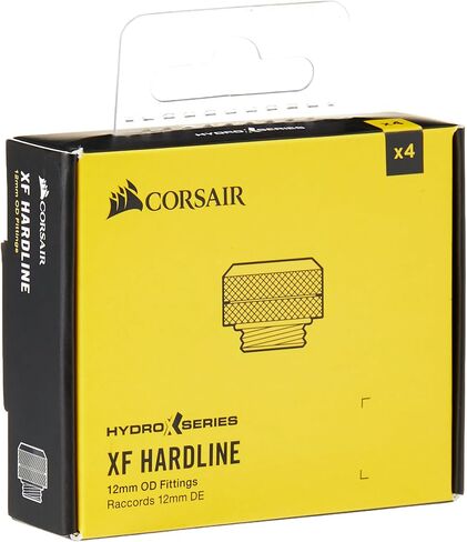 سلسلة Corsair Hydro X، منفذ تعبئة XF (خيوط منفذ BSPP G1/4 بوصة، متانة من النحاس الصلب، لمسة نهائية، طوق قفل ملولب، متضمن قابس سدادة G1/4 بوصة) كروم in Saudi Arabia