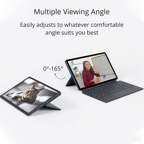 غطاء نوع لوحة المفاتيح لجهاز Lenovo Xiaoxin Pad Pad Plus P11 P11 Plus، غطاء نوع لوحة اللمس 2 في 1 مع لوحة مفاتيح لاسلكية قابلة للفصل مغناطيسيًا بتصميم QWERTY لجهاز Lenovo in Kuwait