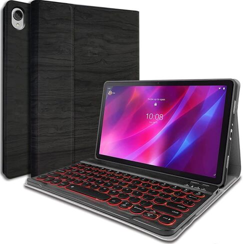 حافظة لوحة مفاتيح LDSOYIA Lenovo Tab P11 Plus 2021 & P11 2020 11 بوصة [Backlit، TB-J607F TB-J606X]، 7 ألوان خلفية قابلة للفصل لوحة مفاتيح لاسلكية لينوفو تاب P11 Plus & P11 in Kuwait