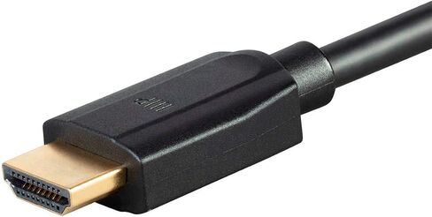 مونو برايس كيبل HDMI الترا 8K من دايناميك فيو - 3 قدم - اسود | سرعة عالية، 48 جيجابايت في الثانية، HDR ديناميكي، eARC in Saudi Arabia