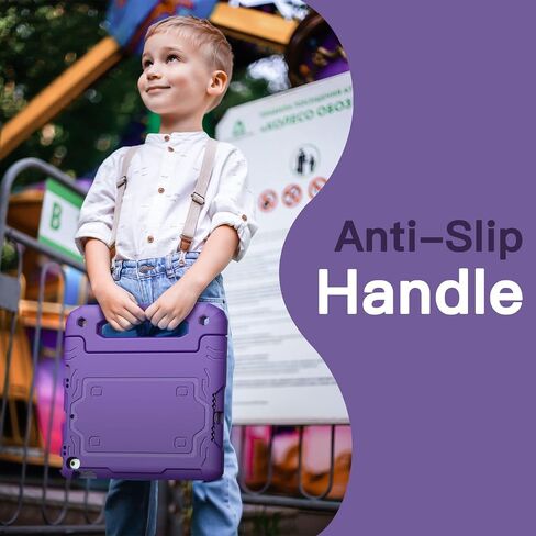 JETech Kids Case for iPad 9th/8th/7th Gen 10.2", Plum in Kuwait