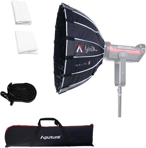 Aputure Light Dome Mini III Lighting Soft Box Parabolic Reflector Softbox Deep Octagon Softbox for Aputure 120D Mark 2 300D II 300X 120D 120T 600d Pro Amaran 300c 150c and Other Bowen-S Mount Lights in Saudi Arabia