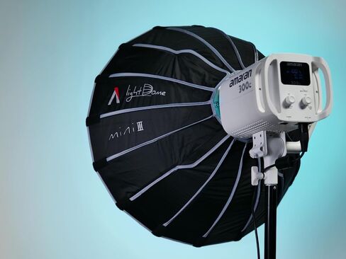 Aputure Light Dome Mini III Lighting Soft Box Parabolic Reflector Softbox Deep Octagon Softbox for Aputure 120D Mark 2 300D II 300X 120D 120T 600d Pro Amaran 300c 150c and Other Bowen-S Mount Lights in Saudi Arabia